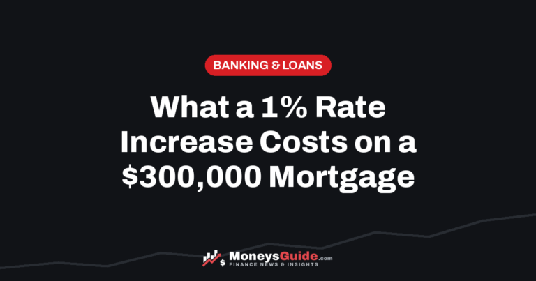 1% rate increase on a $300,000 mortgage – MoneysGuide guide